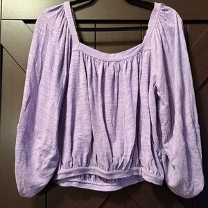Free People Lavender Blouse